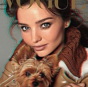 Vogue Italia pionera en el 3D Vogue Italia pionera en el 3D